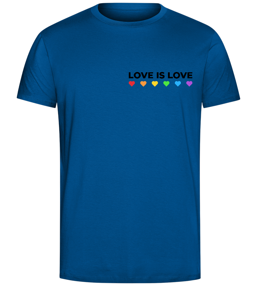 Let Love Be Love Design - Comfort Unisex T-Shirt_ROYAL_front