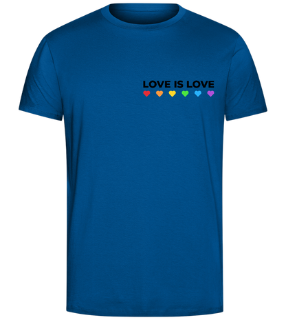 Let Love Be Love Design - Comfort Unisex T-Shirt_ROYAL_front