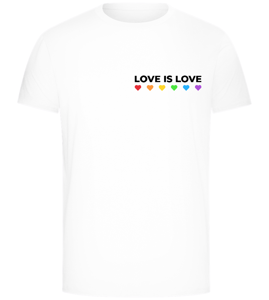 Let Love Be Love Design - Comfort Unisex T-Shirt_WHITE_front