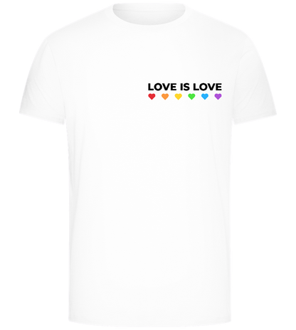 Let Love Be Love Design - Comfort Unisex T-Shirt_WHITE_front