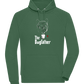 Dogfather Suit Design - Comfort unisex hoodie_GREEN BOTTLE_front