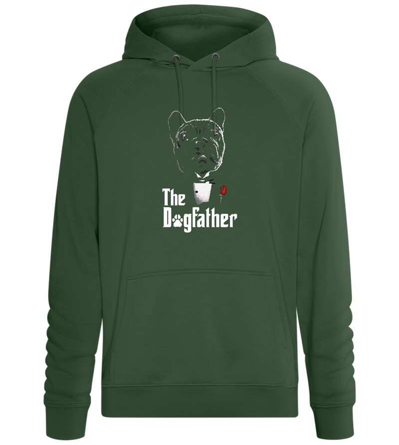 Dogfather Suit Design - Comfort unisex hoodie_GREEN BOTTLE_front