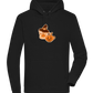 Spooky Pumpkin Spice Design - Premium unisex hoodie_BLACK_front