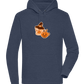 Spooky Pumpkin Spice Design - Premium unisex hoodie_DENIM CHINA_front