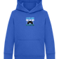 Leveling Up To Big Brother Design - Comfort Kids Hoodie_ROYAL_front