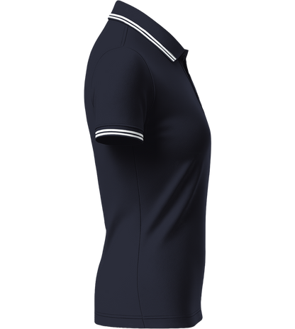 Premium Women´s contrast polo shirt_FRENCH NAVY/B_right