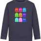 Classic Ghosts Design - Comfort Kids Sweater_FRENCH NAVY_front