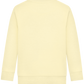 Classic Ghosts Design - Comfort Kids Sweater_AMARELO CLARO_back