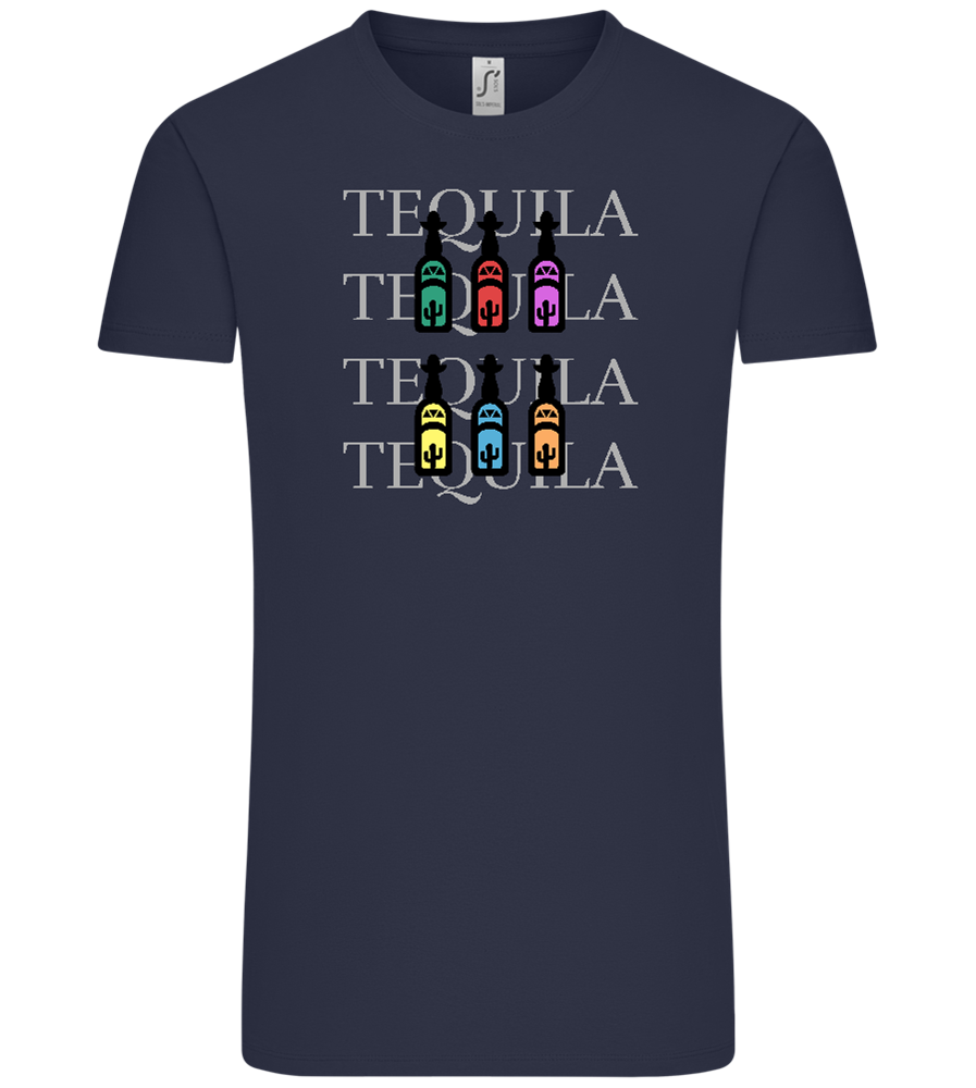 Tequila Design - Comfort Unisex T-Shirt_FRENCH NAVY_front