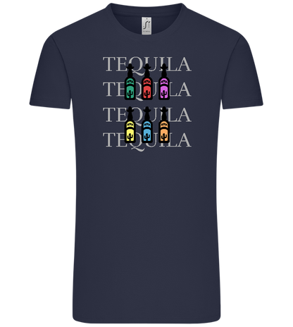 Tequila Design - Comfort Unisex T-Shirt_FRENCH NAVY_front