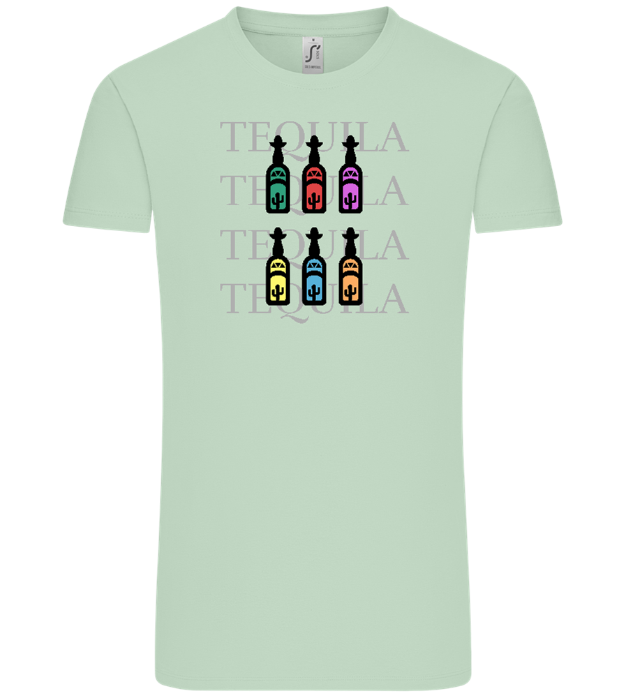 Tequila Design - Comfort Unisex T-Shirt_ICE GREEN_front