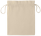 Basic medium drawcord gift bag_BEIGE_front