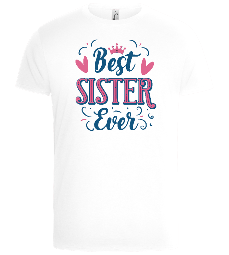 Best Sister Design - Basic Unisex T-Shirt_WHITE_front