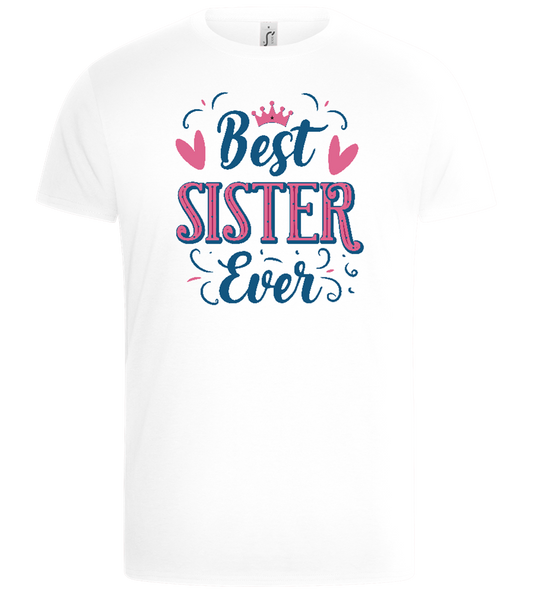 Best Sister Design - Basic Unisex T-Shirt_WHITE_front