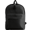 600D Zippered Backpack_BLACK_front