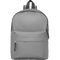 600D Zippered Backpack_STONE GREY_front