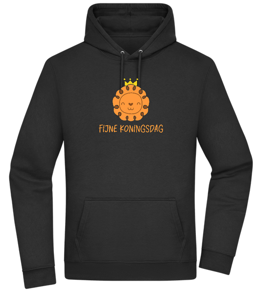 Fijne Koningsdag Design - Premium Essential Unisex Hoodie_BLACK_front