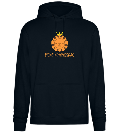 Fijne Koningsdag Design - Premium Essential Unisex Hoodie_BLACK_front