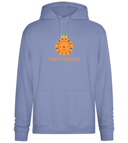 Fijne Koningsdag Design - Premium Essential Unisex Hoodie_BLUE_front