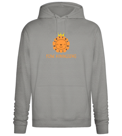 Fijne Koningsdag Design - Premium Essential Unisex Hoodie_ORION GREY II_front