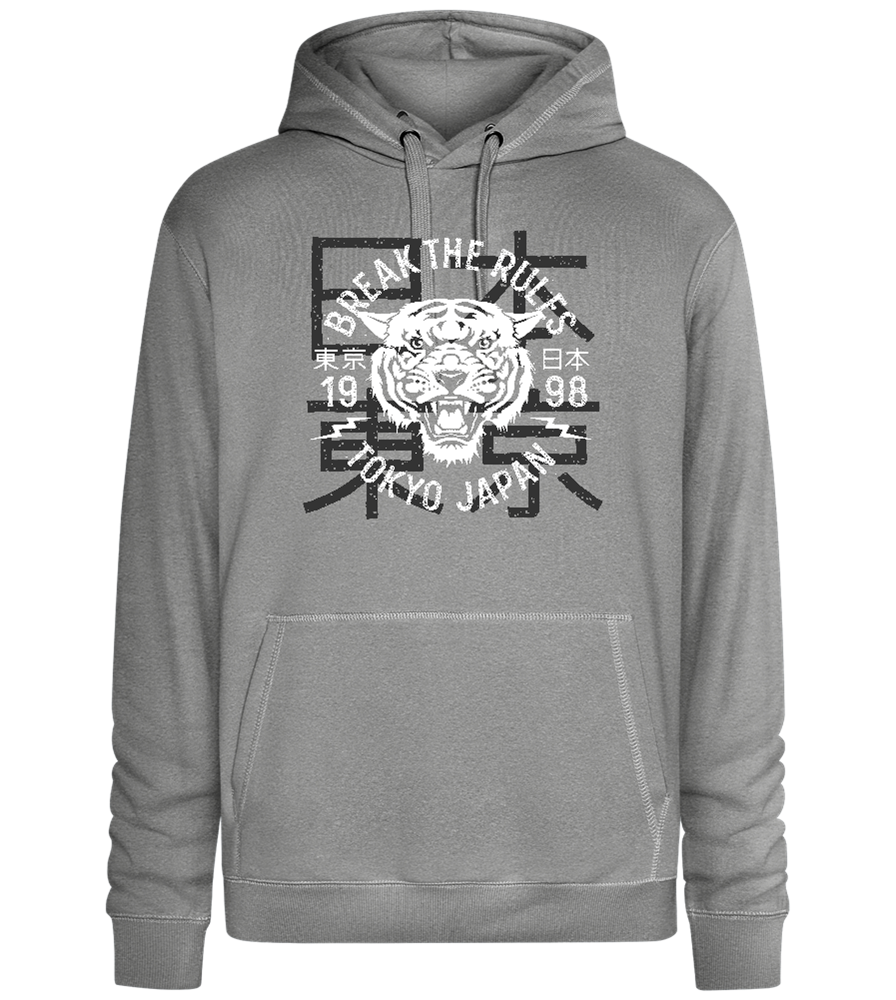 Break The Rules 1998 Design - Premium unisex hoodie_ORION GREY II_front