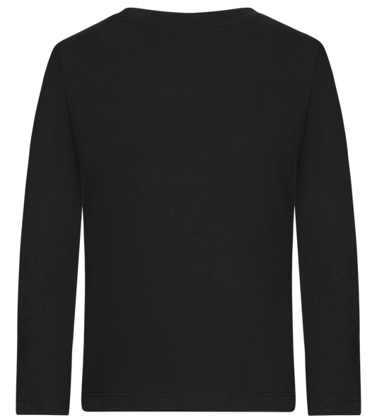 Soccer Celebration Design - Premium kids long sleeve t-shirt_DEEP BLACK_back