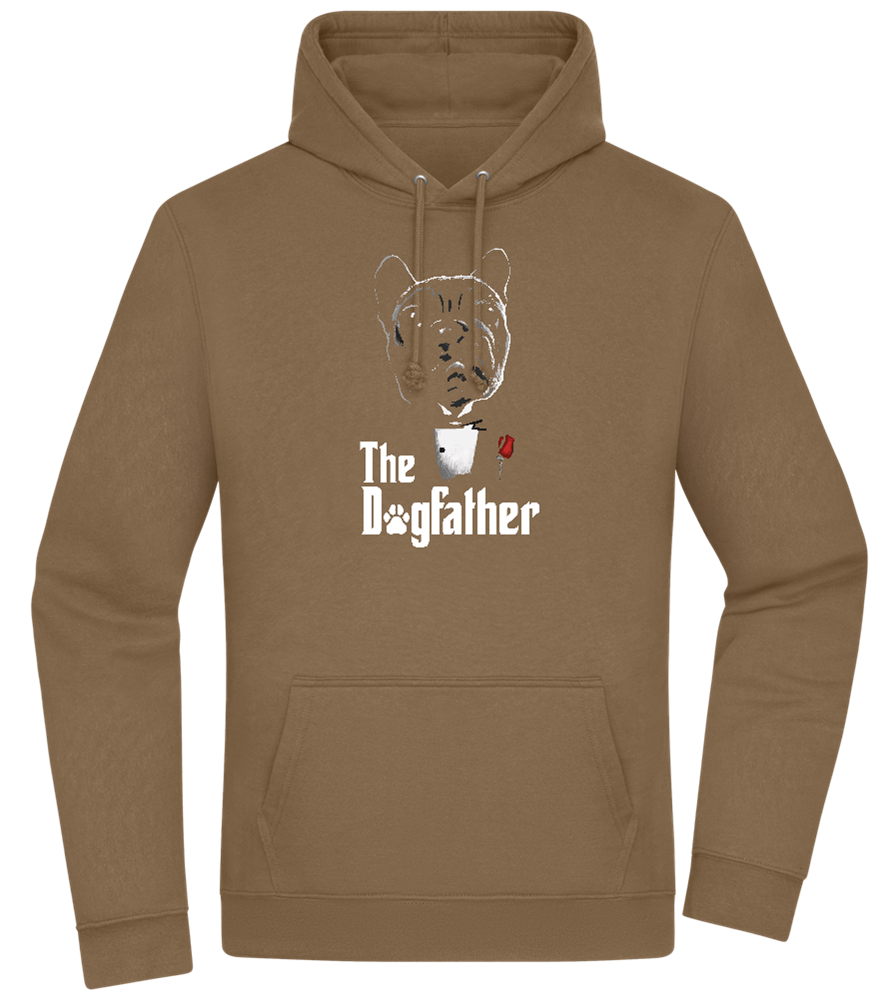 Dogfather Suit Design - Premium Essential Unisex Hoodie_ARMY_front