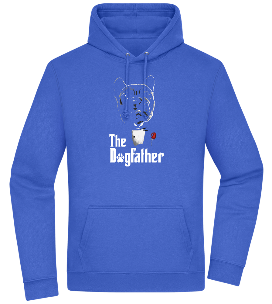 Dogfather Suit Design - Premium Essential Unisex Hoodie_ROYAL_front