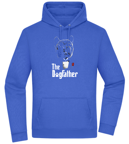 Dogfather Suit Design - Premium Essential Unisex Hoodie_ROYAL_front