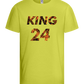 KING 24 Design - Basic kids t-shirt_GREEN APPLE_front