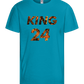 KING 24 Design - Basic kids t-shirt_TURQUOISE_front