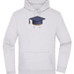 Pixelated Hat Design - Premium Essential Unisex Hoodie_ORION GREY II_front