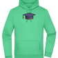 Pixelated Hat Design - Premium Essential Unisex Hoodie_SPRING GREEN_front