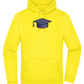 Pixelated Hat Design - Premium Essential Unisex Hoodie_YELLOW_front