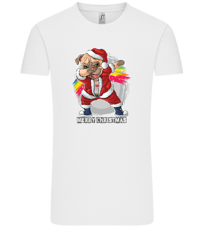 Christmas Dab Design - Comfort Unisex T-Shirt_WHITE_front
