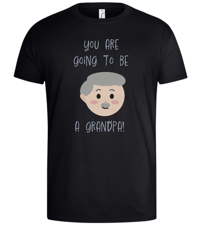 Future Grandpa Design - Basic men's t-shirt_MARINE_front