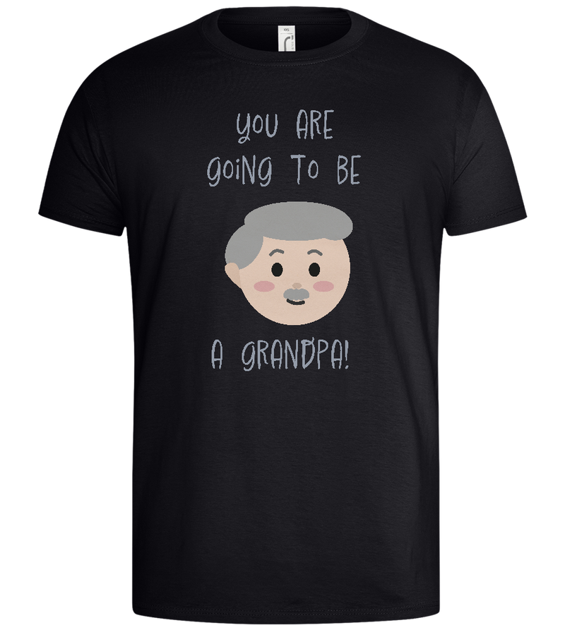 Future Grandpa Design - Basic men's t-shirt_MARINE_front