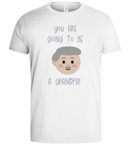 Future Grandpa Design - Basic men's t-shirt_WHITE_front