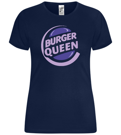 Burger Queen Design - Comfort women's t-shirt_MARINE_front