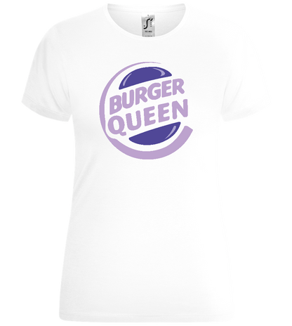Burger Queen Design - Comfort women's t-shirt_WHITE_front