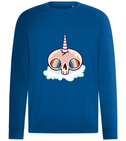 Unicorn Rainbow Design - Comfort unisex sweater_ROYAL_front