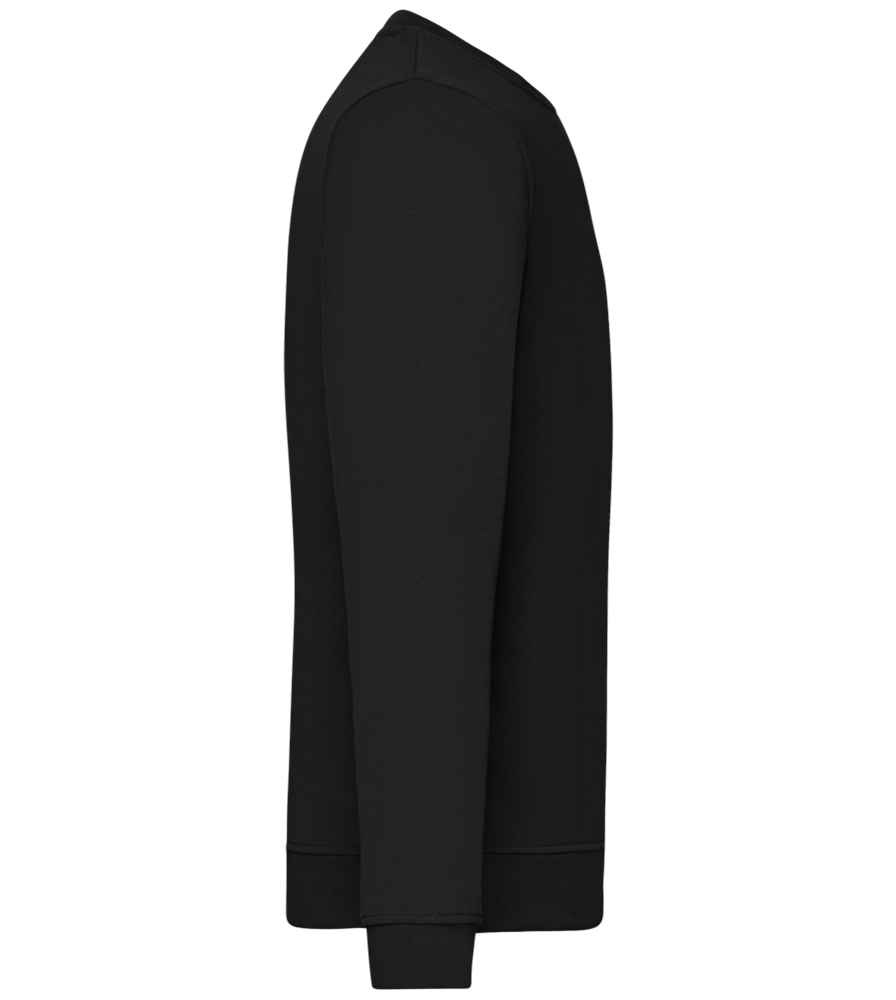 Unicorn Rainbow Design - Comfort unisex sweater_BLACK_right