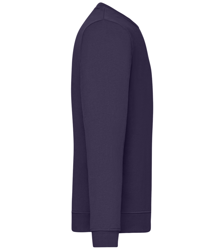 Unicorn Rainbow Design - Comfort unisex sweater_FRENCH NAVY_right