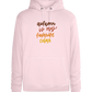 My Favorite Color is Autumn Design - Premium unisex hoodie_LIGHT PEACH ROSE_front