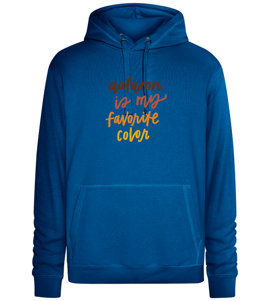 My Favorite Color is Autumn Design - Premium unisex hoodie_ROYAL_front