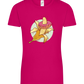 Banana Donut Design - Comfort women's t-shirt_FUCHSIA_front