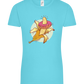 Banana Donut Design - Comfort women's t-shirt_HAWAIIAN OCEAN_front