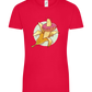 Banana Donut Design - Comfort women's t-shirt_RED_front