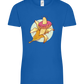 Banana Donut Design - Comfort women's t-shirt_ROYAL_front