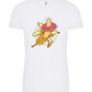 Banana Donut Design - Comfort women's t-shirt_WHITE_front